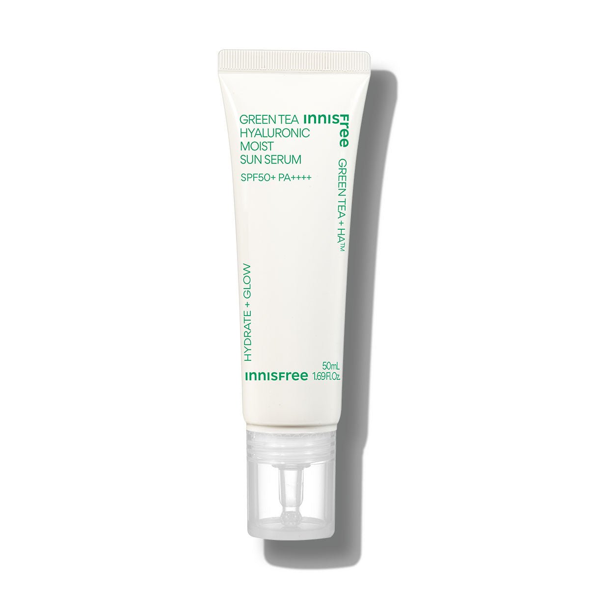 innisfree - Green Tea Hyaluronic Moist Sun Serum SPF50+ PA++++ - 50ml