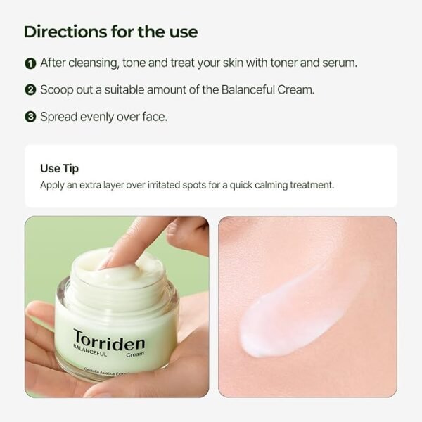Torriden - Balanceful Cica Soothing Cream - 80m