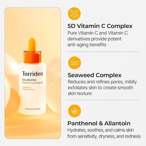 Torriden - Cellmazing VITA C Brightening Ampoule - 30ml