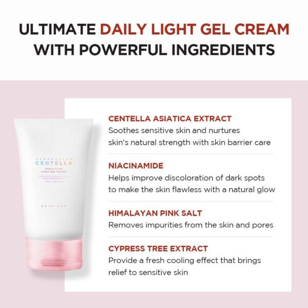 SKIN1004 - Madagascar Centella Poremizing Light Gel Cream - 75ml