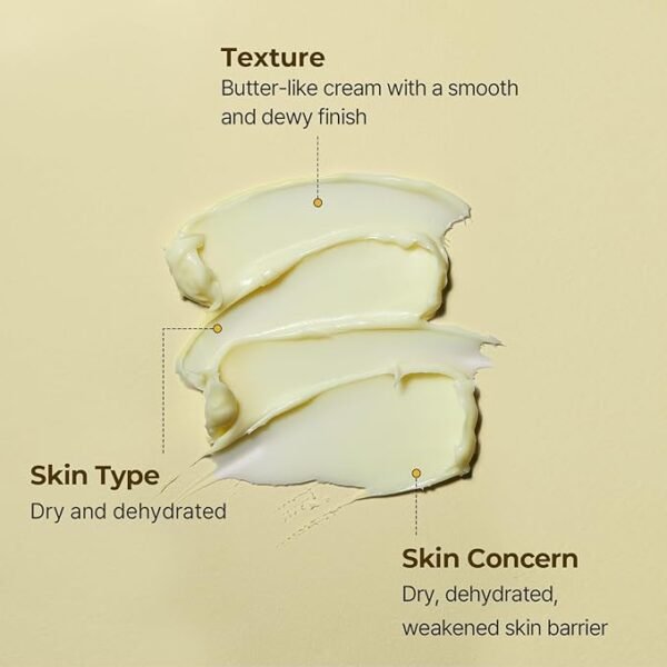 At the final step of your routine (AM & PM), apply a moderate amount to the face and neck. Gently massage or pat in until fully absorbed. Ideal used after a hydrating essence or serum—double up on dry days. Always patch test and follow with SPF during the day.