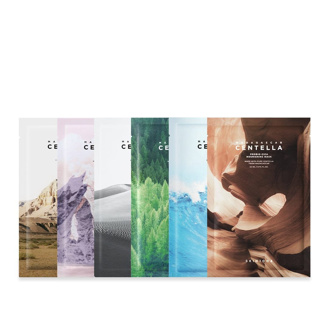 SKIN1004 - Madagascar Centella Sheet Mask - 6 Types/5 Sheets