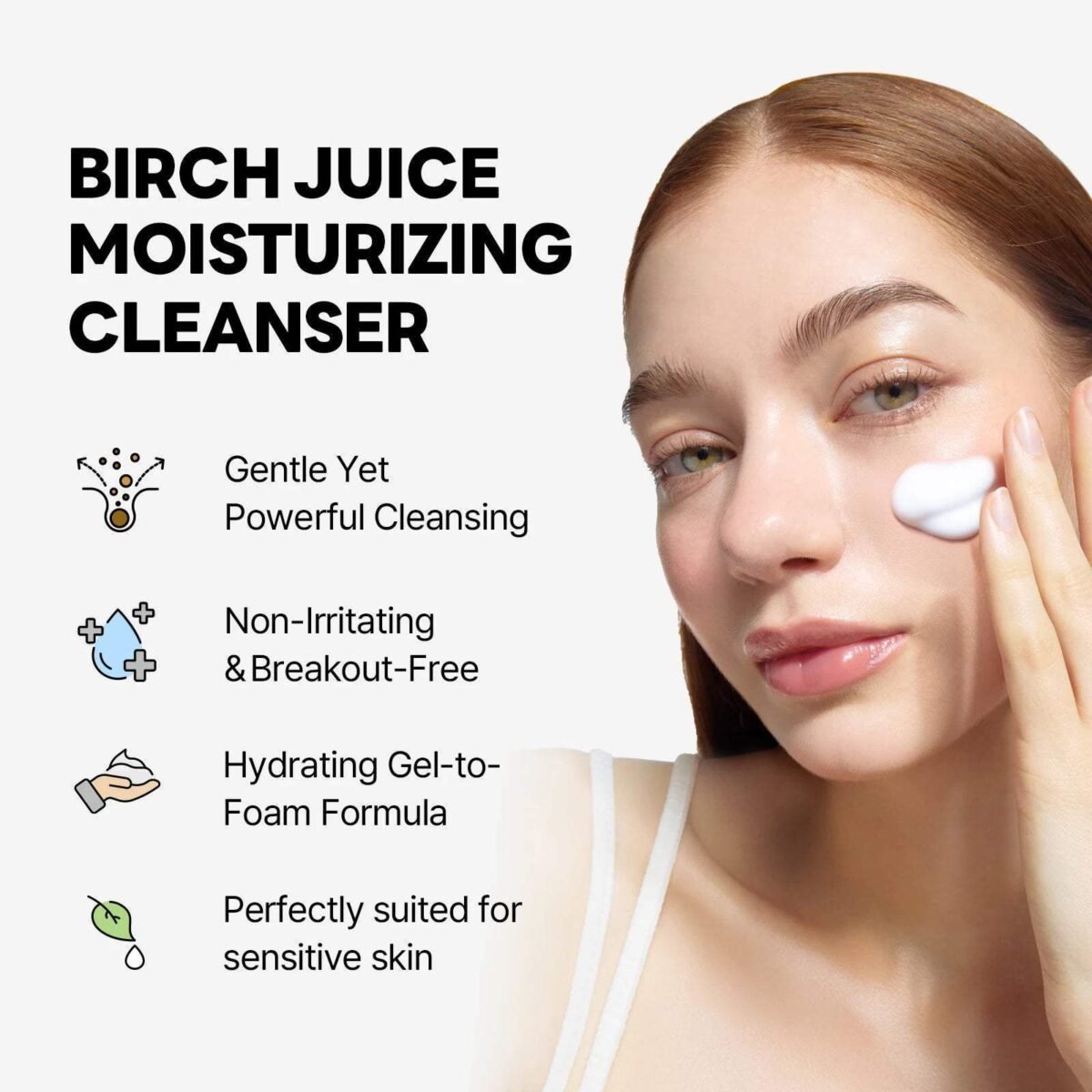 Round Lab - Birch Juice Moisturizing Cleanser - 150ml