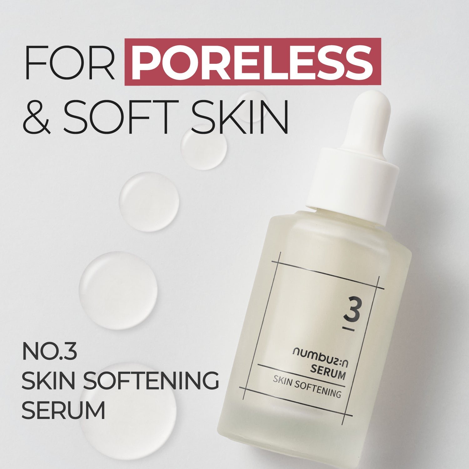 numbuzin - No.3 Skin Softening Serum