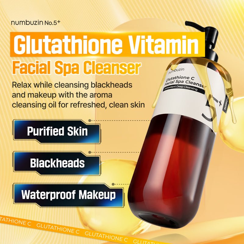 numbuzin - No.5 Glutathione C Facial Spa Cleanser