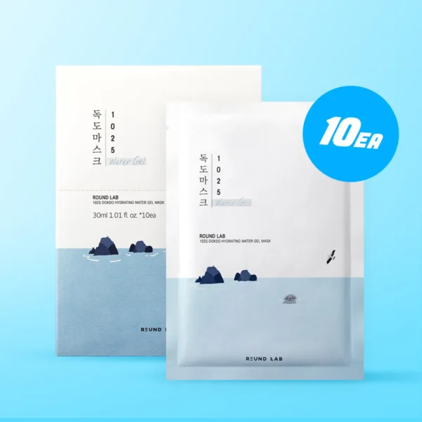 Round Lab - 1025 Dokdo Water Gel Mask Sheet - 30ml*10ea