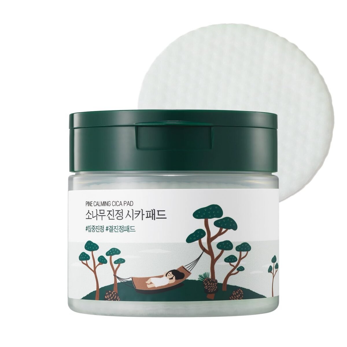 Round Lab - Pine Calming Cica Pad - 50 Pads