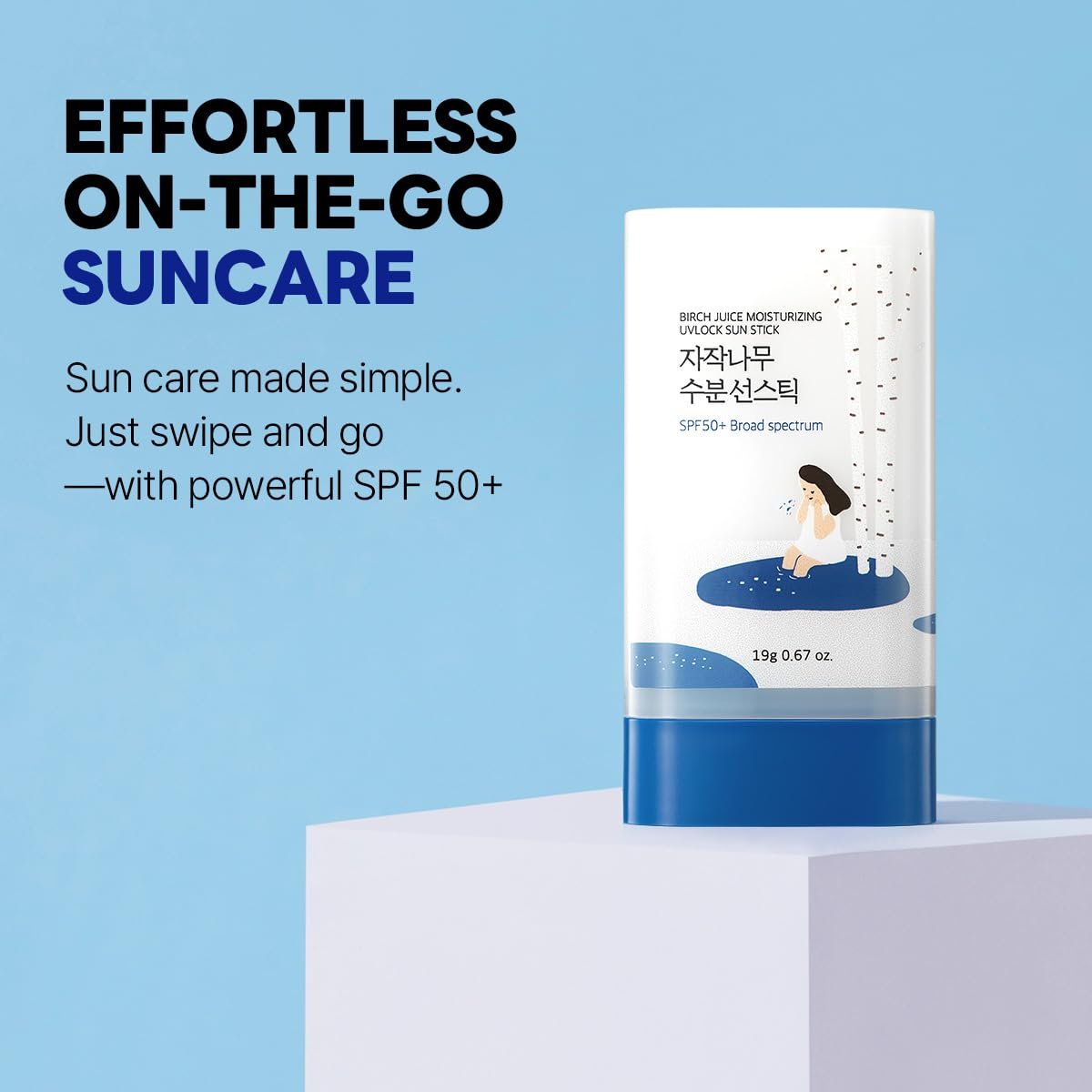 Round Lab - Birch Juice Moisturizing Sun Stick SPF50