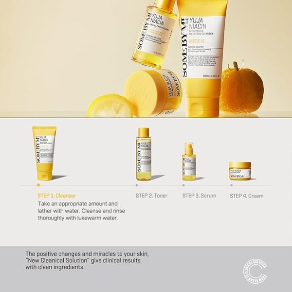 SOME BY MI - Yuja Niacin Brightening All-In-One Cleanser - 100ml