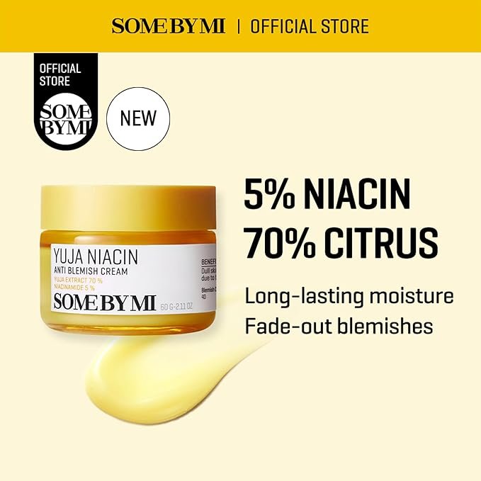 SOME BY MI - Yuja Niacin Anti Blemish Cream - 60g