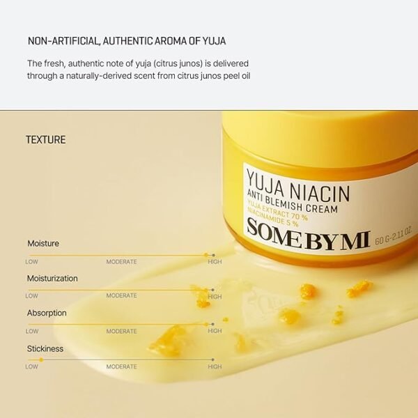 SOME BY MI - Yuja Niacin Anti Blemish Cream - 60g