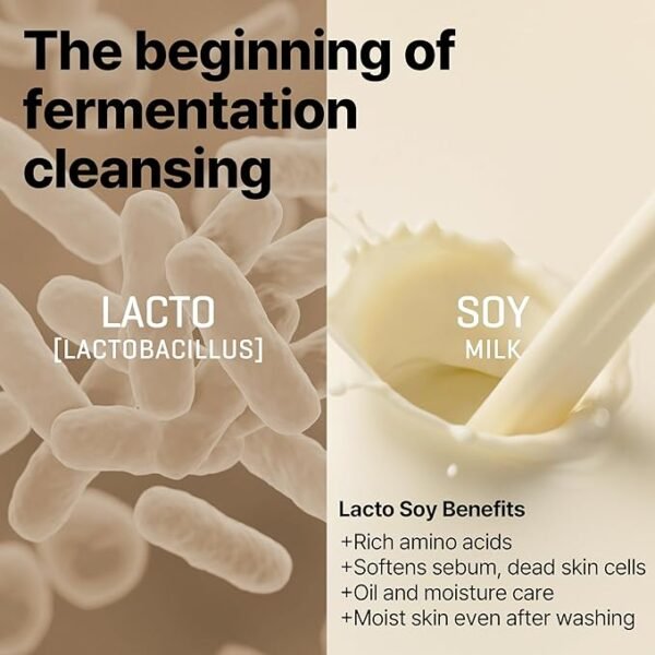 SOME BY MI - Lacto Soy Mild Peeling Bubble Cleanser - 180ml