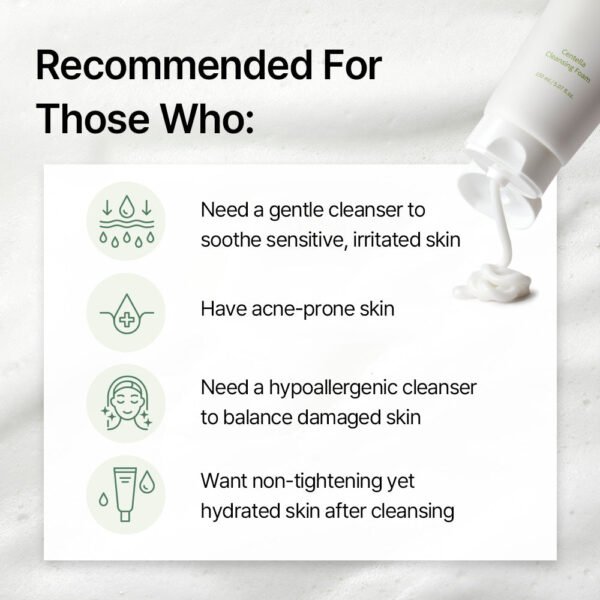 mixsoon - Centella Cleansing Foam - 150ml
