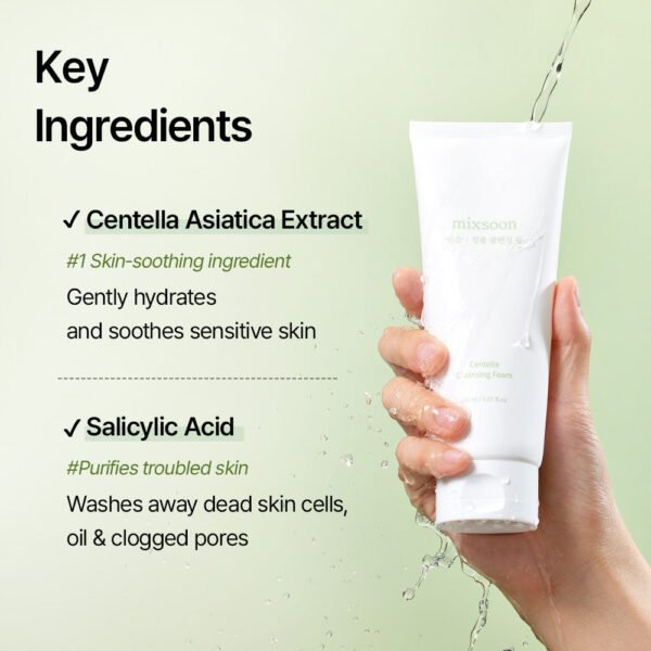 mixsoon - Centella Cleansing Foam - 150ml