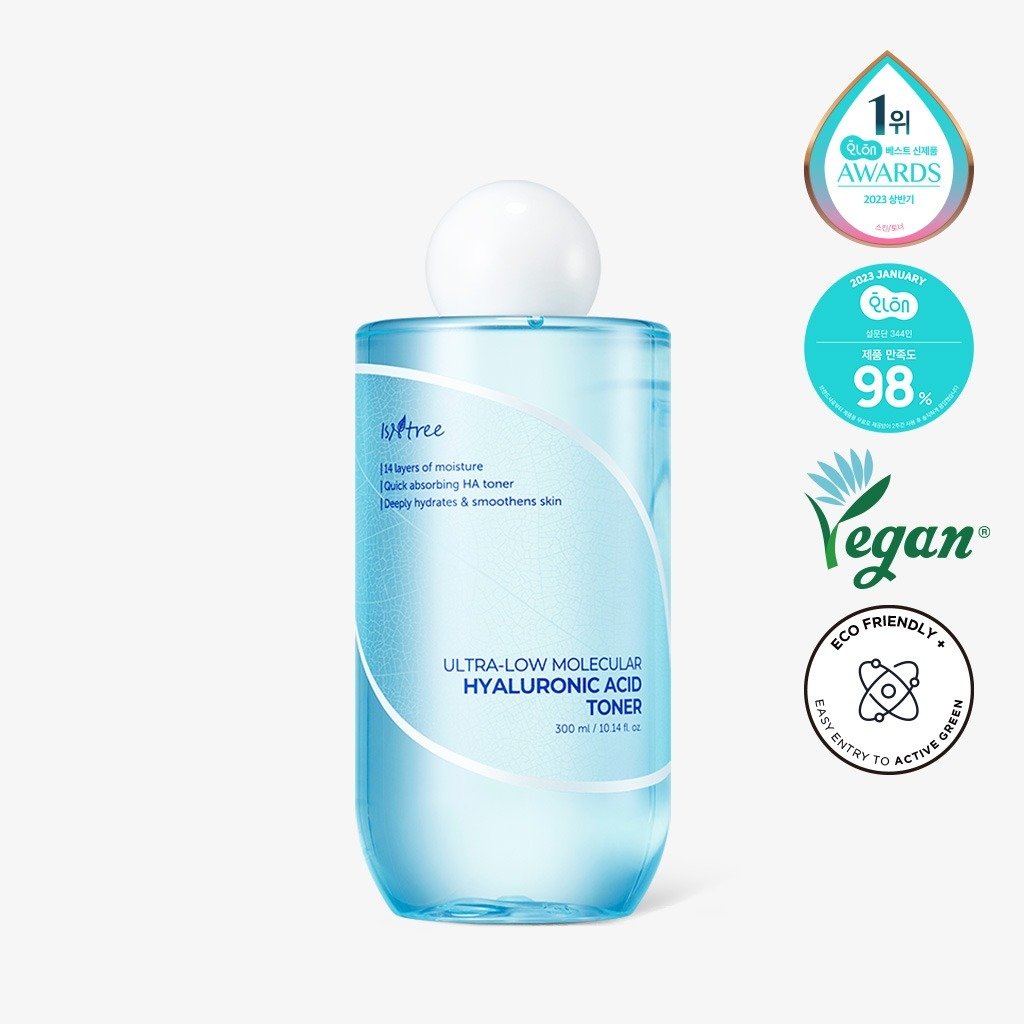 Isntree - Ultra-Low Molecular Hyaluronic Acid Toner - 300ml