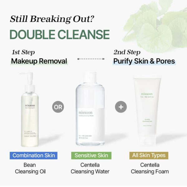 mixsoon - Centella Cleansing Foam - 150ml