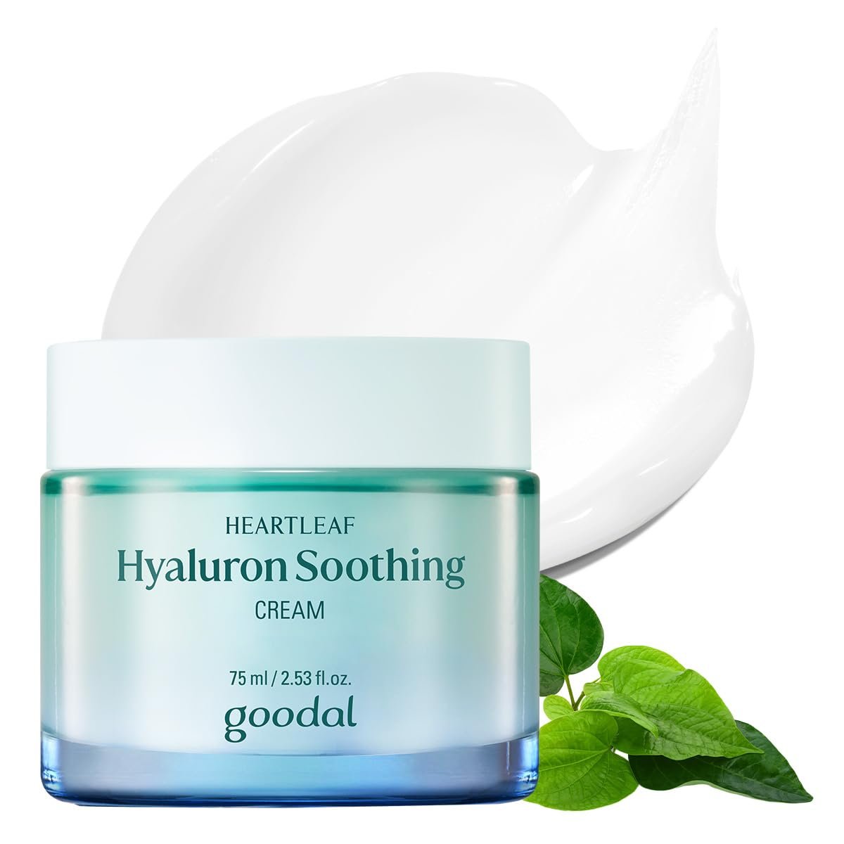 GOODAL - Heartleaf Hyaluron Soothing Cream - 75ml