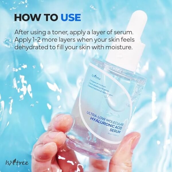 Isntree - Ultra-Low Molecular Hyaluronic Acid Serum - 50ml