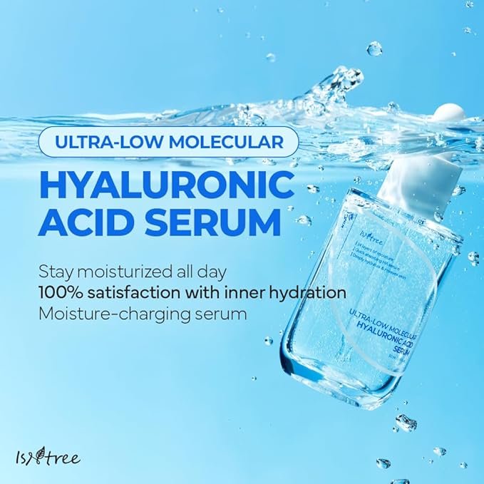 Isntree - Ultra-Low Molecular Hyaluronic Acid Serum - 50ml