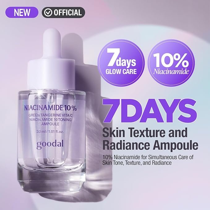 Goodal - Green Tangerine Vita C Niacinamide 10 Toning Ampoule