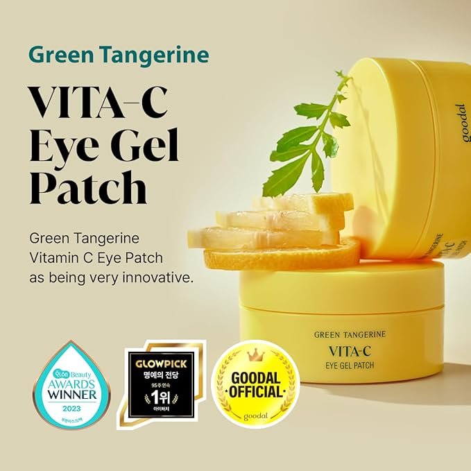 Goodal - Green Tangerine Vita C Eye Gel Patch - 60 Sheets