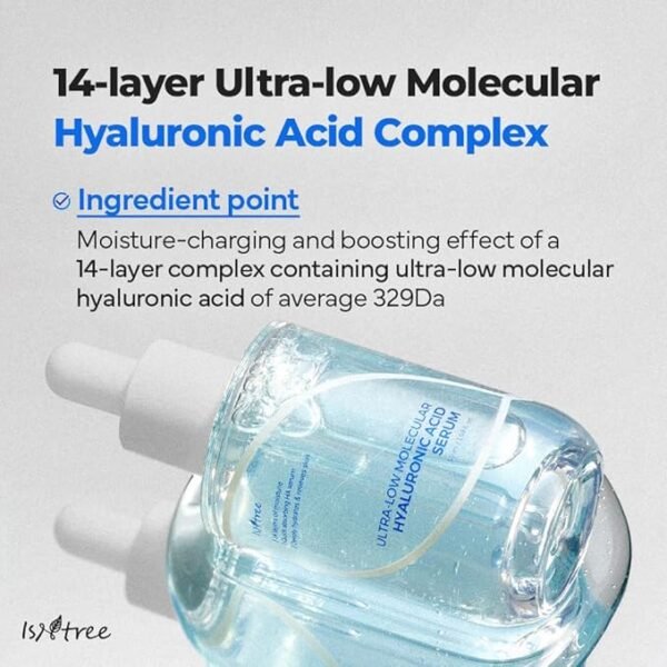 Isntree - Ultra-Low Molecular Hyaluronic Acid Serum - 50ml