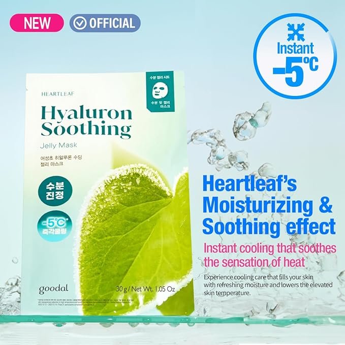 Goodal - Ice Heartleaf Hyaluron Soothing Jelly Mask