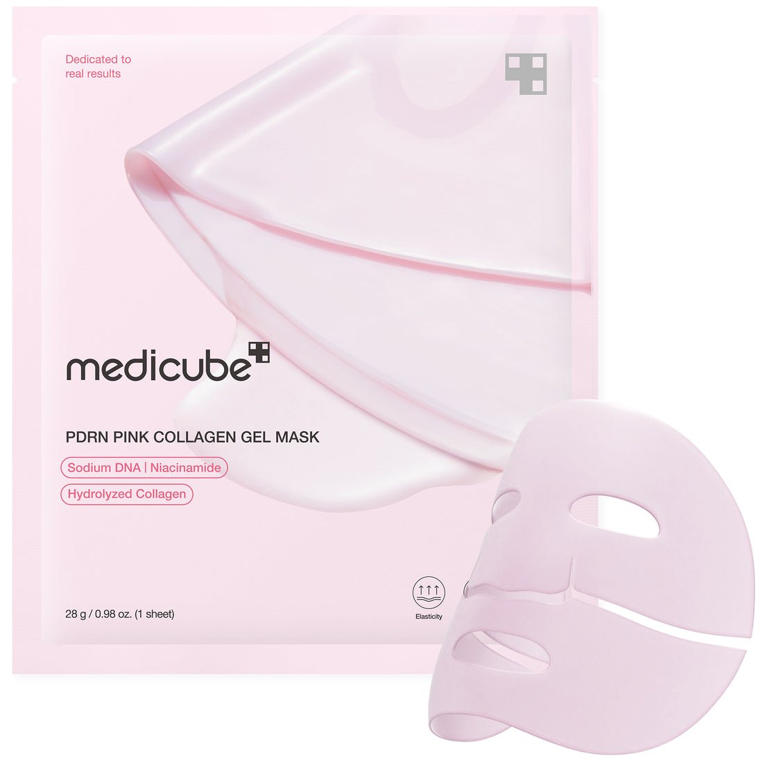 medicube - PDRN Pink Collagen Gel Mask - 4Sheets